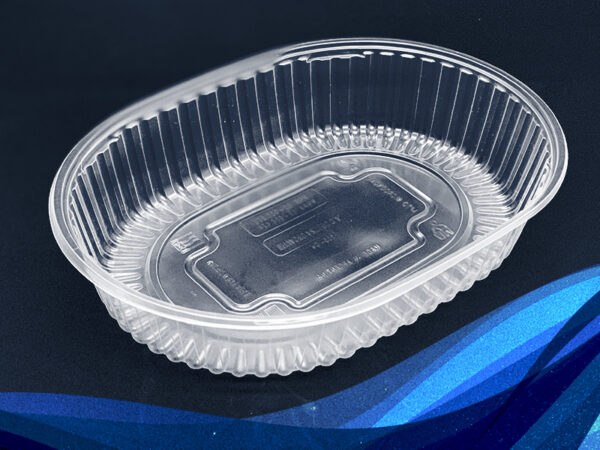 BANDEJA 105 PP OVAL AZ X100